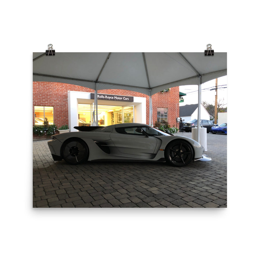 Koenigsegg Jesko Absolut Side Poster