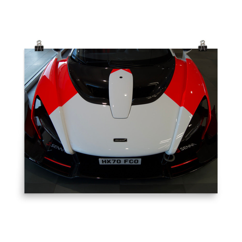 Mclaren Senna GTR Poster