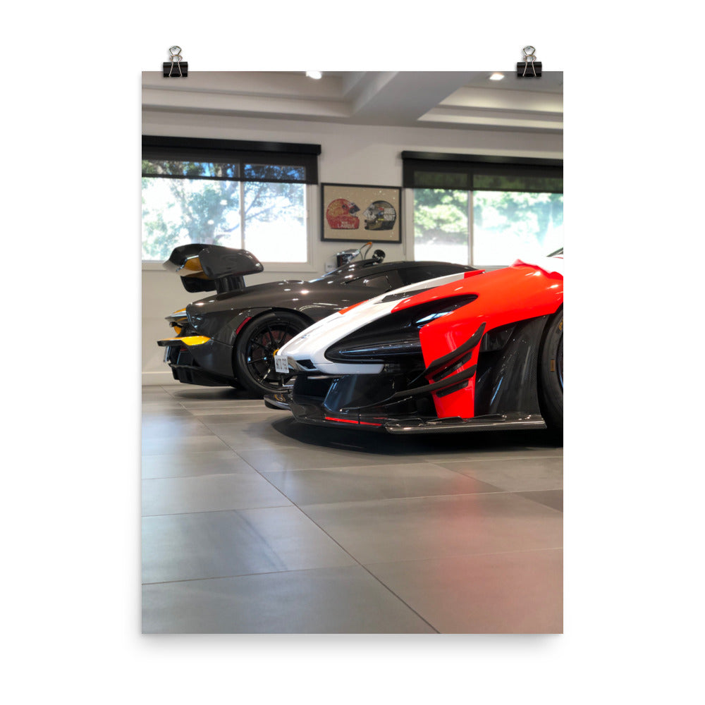 Mclaren Senna + GTR Poster