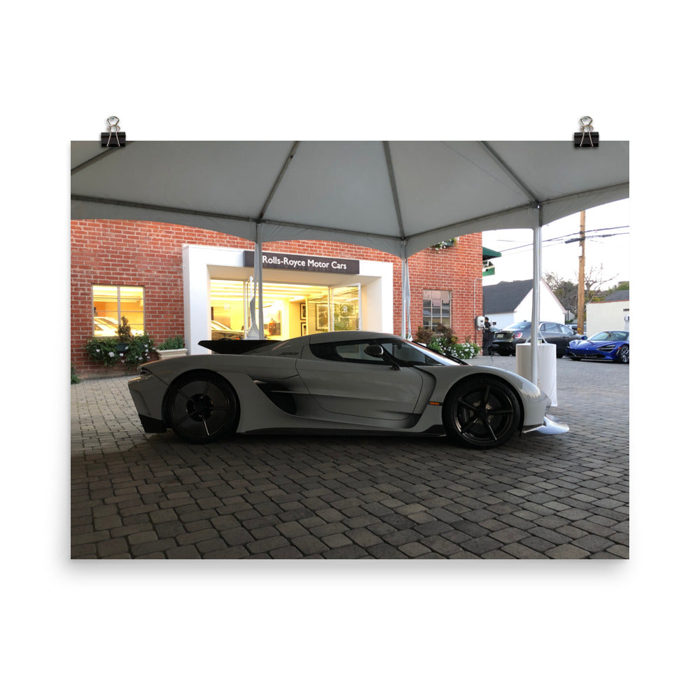 Koenigsegg Jesko Absolut Side Poster