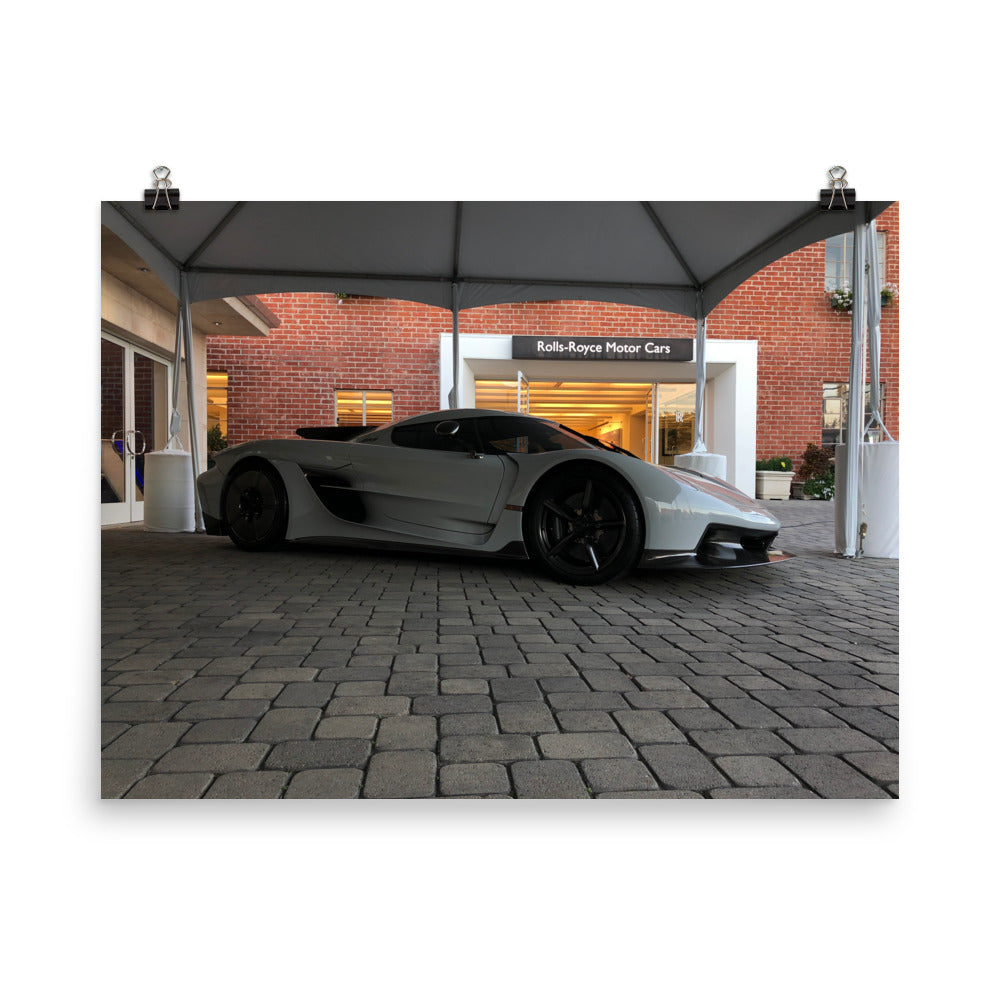 Koenigsegg Jesko front side Poster