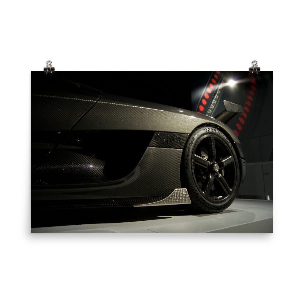 Koenigsegg Agera RS "THOR" Poster