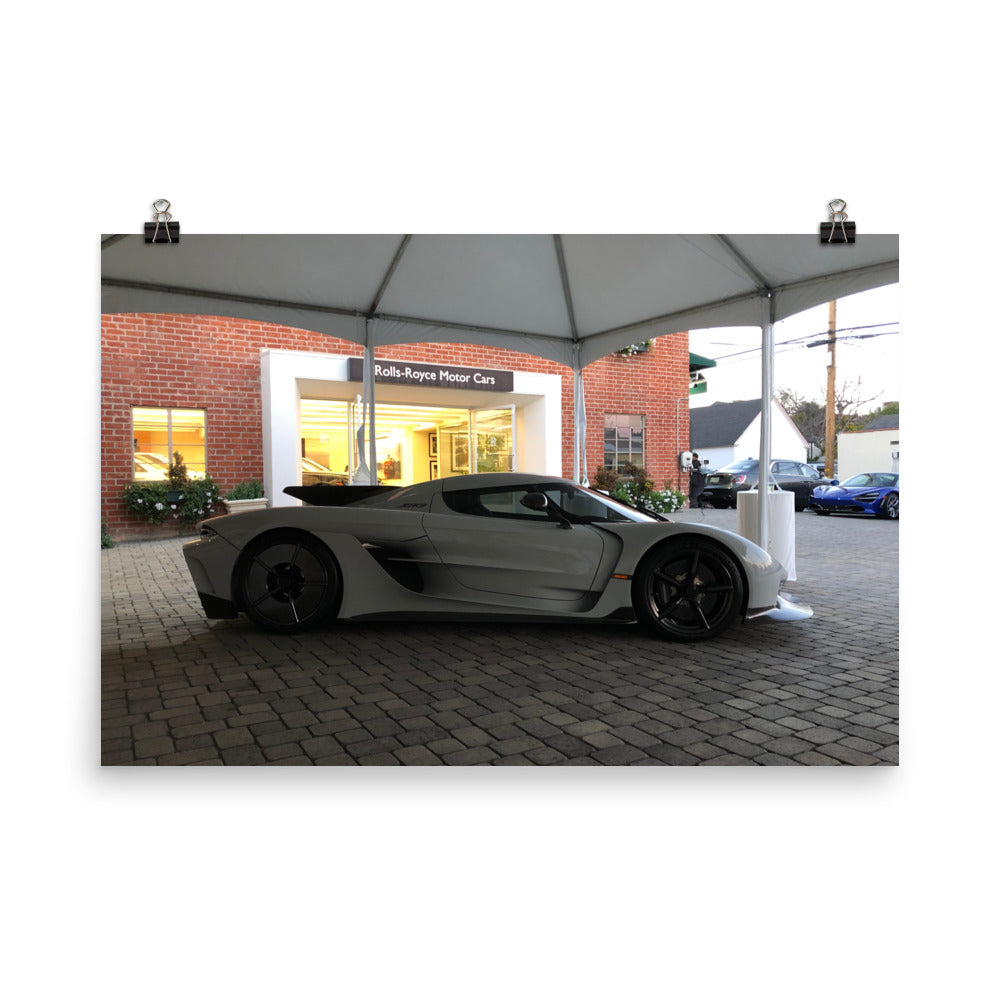 Koenigsegg Jesko Absolut Side Poster