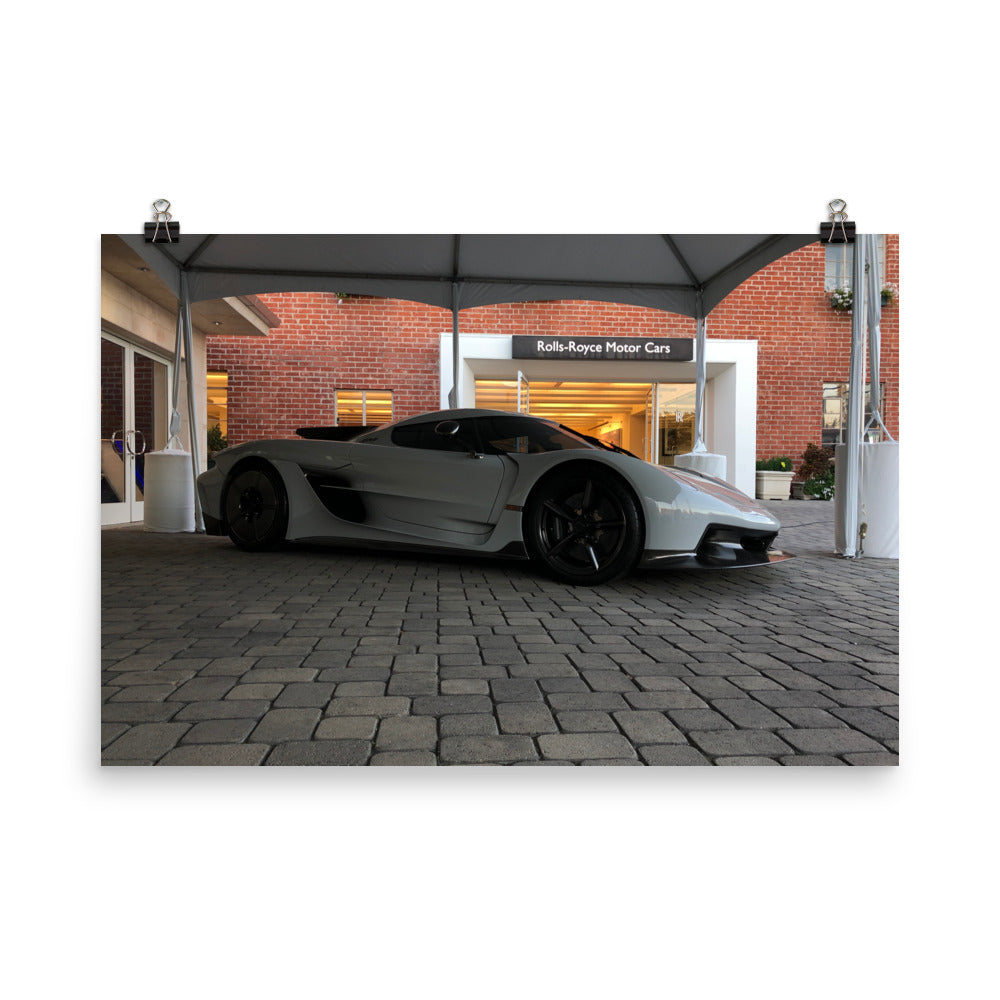 Koenigsegg Jesko front side Poster