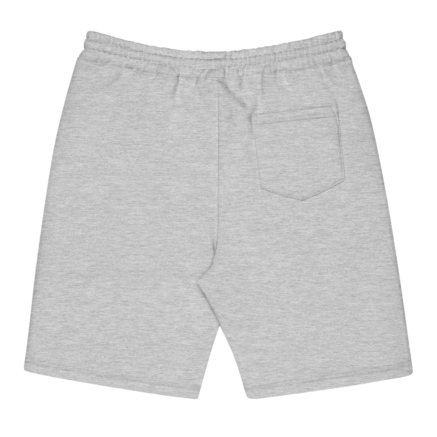 Perquin Designs Classic White logo Men's fleece shorts