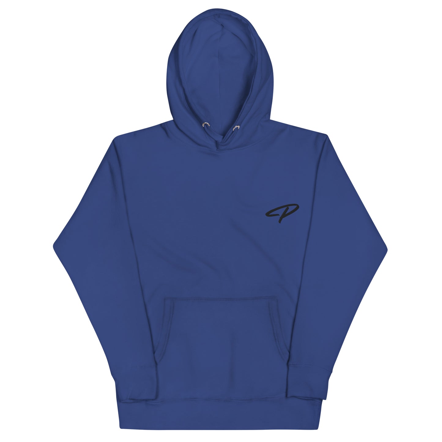 Perquin Designs Modern P black script logo everyday Hoodie