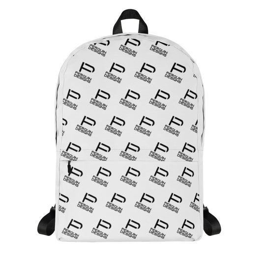 Perquin Designs Classic logo monogram Backpack