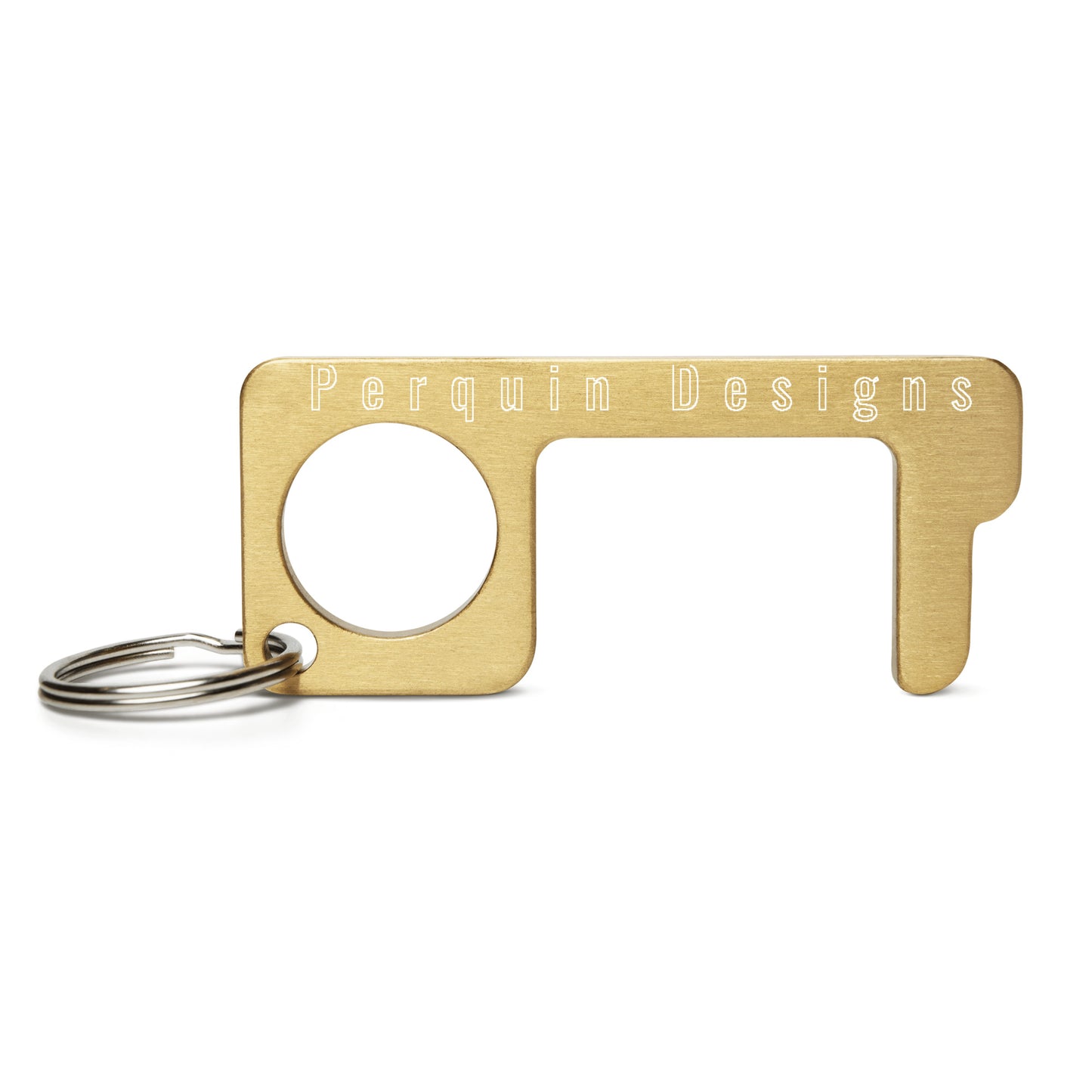 Perquin Designs Engraved Brass Touch Tool Accessory