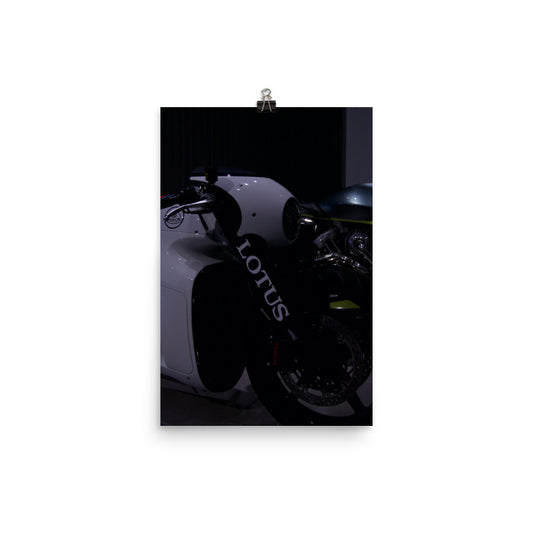 Lotus Bike Poster