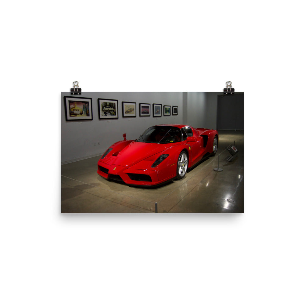 Ferrari Enzo Poster