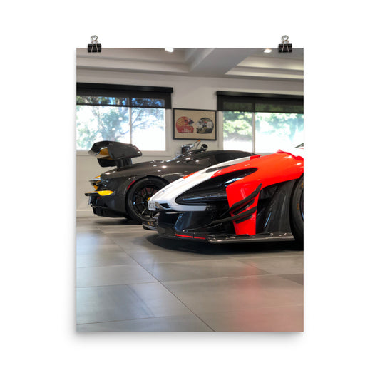 Mclaren Senna + GTR Poster