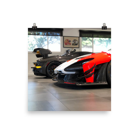 Mclaren Senna + GTR Poster