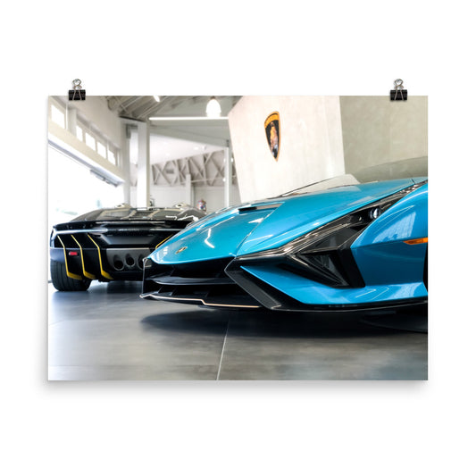 Lamborghini Sian + Centenario Print